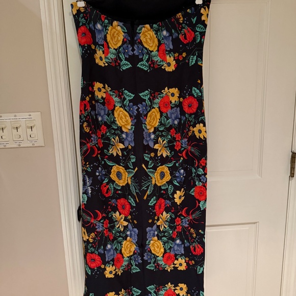 NWT Cara Cara Leah Midi Floral Dress Size 12 (Retail: $595) - Picture 4 of 7